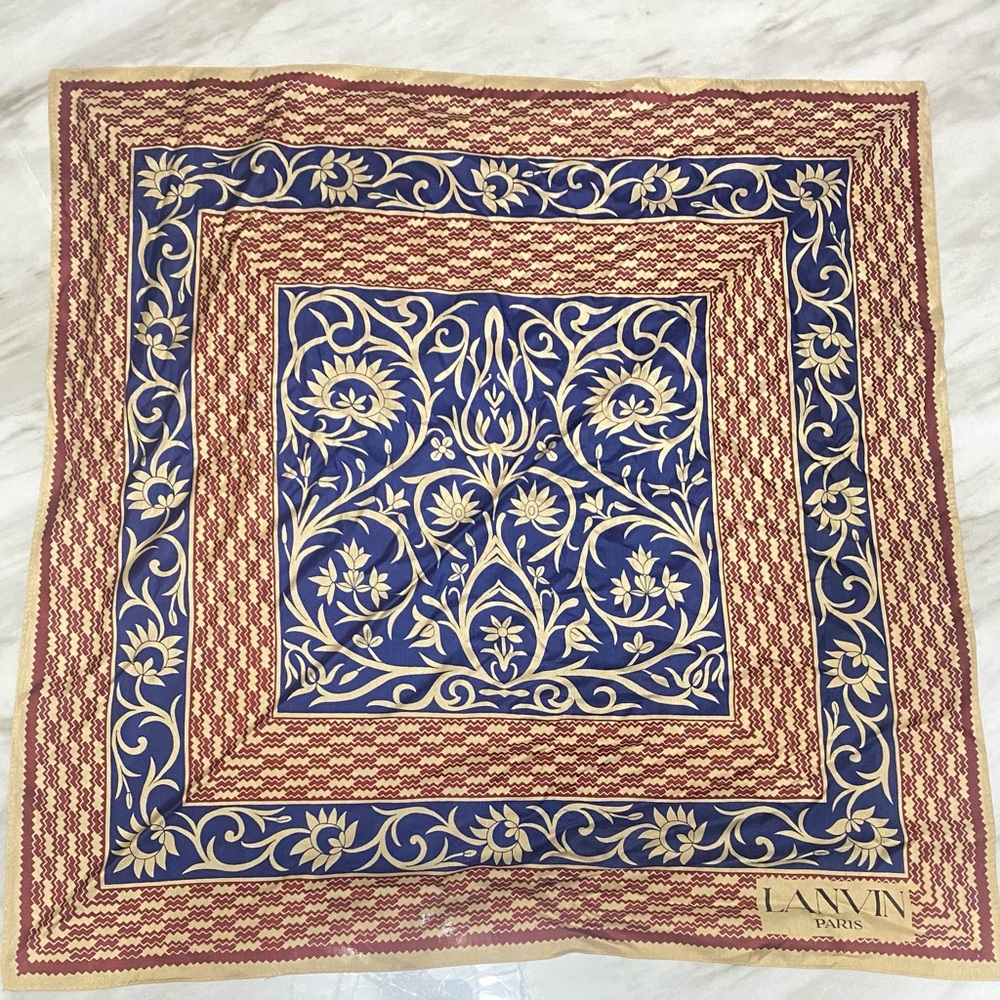 Lanvin vintage scarf